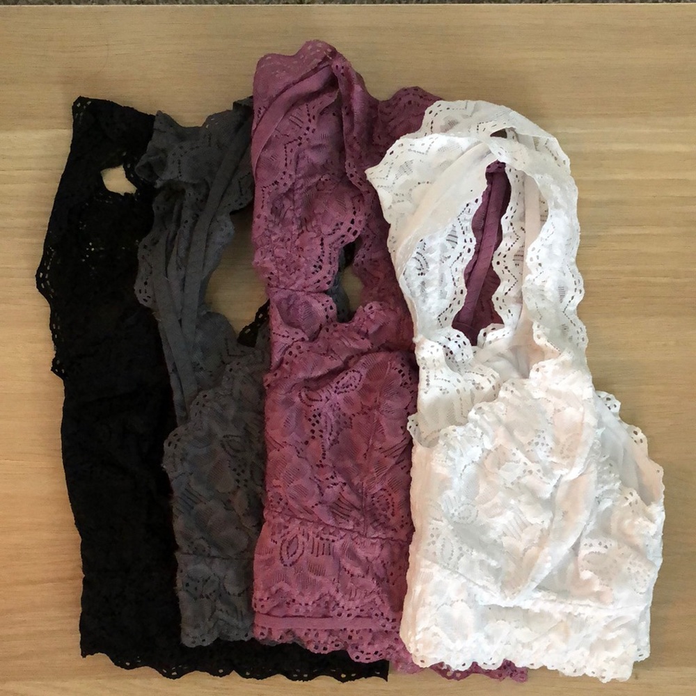 Four Felina bralettes